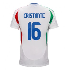 Billiga Italien Bryan Cristante #16 Bortatröja EM 2024 Kortärmad